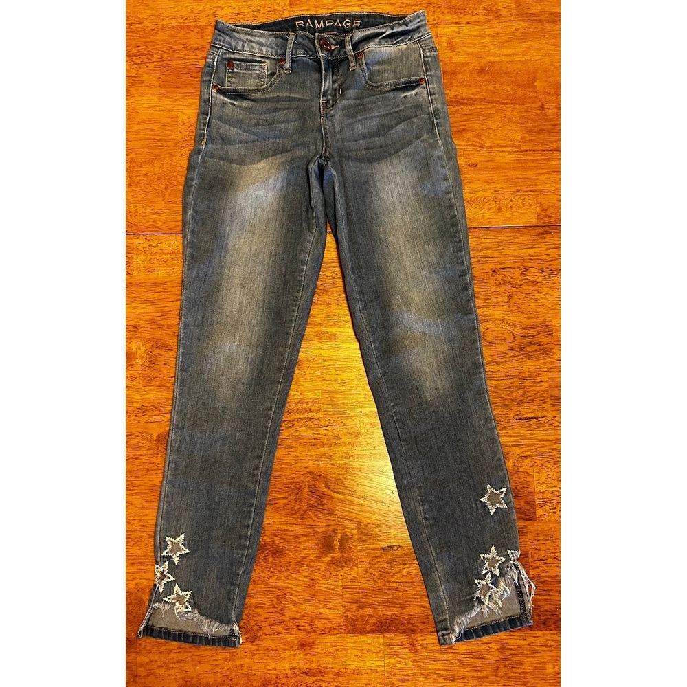 Rampage Y2K star‎ detail denim jeans size 3
